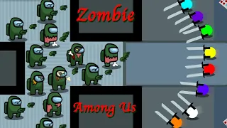 Among Us Marbles VS Zombies - Infection Marble Race