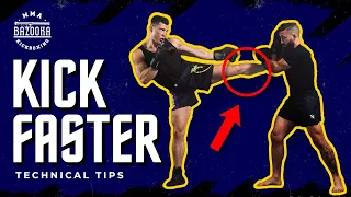 KICK FASTER With These Technical Tips | BAZOOKATRAINING.COM