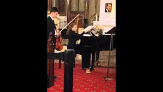 Diego Zapata violin performance