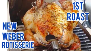 Grilling Perfection: First Cook With Weber Baby Q 1200n Rotisserie - Discover The Pros!