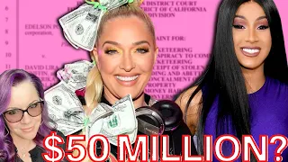 Lawyer Reacts | Erika Jayne Sued for $50 Million? Cardi B wins Injunction!