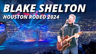 Blake Shelton's sold out performance Houston Rodeo 2024 Opening night