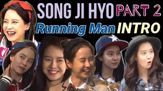 (Eng Sub) SONG JI HYO: All Running Man Intro/ Opening (Part 2)