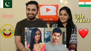 Pakistani reaction to Sairat Cute Fights, Sai & Virat, Ghum Hai Kisikey Pyaar Meiin, Desi H&D Music