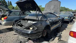 2005 Mercedes-Benz R230 SL55 at Junkyard