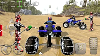 Motor Dirt police Quad Bikes Extreme Off-Road #1 - Offroad Outlaws Bike Game Android ios Gameplay