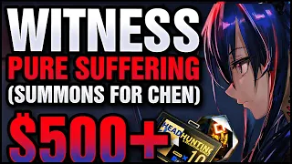 My organs hurt. Getting Chen but at what Cost? 500$+ Arknights!