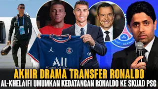 RESMI 99%❗Jorge Mendez Umumkan Kepergian Ronaldo Ke PSG 🤝 Al-Khelaifi Kontrak Ronaldo Satu Musim 😍