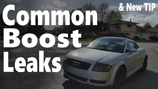 My Process To Find 1.8T Boost Leaks Fast! |  & New TIP