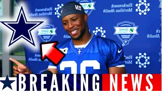 🚨HOT NEWS! JUST HAPPENED! COWBOYS SIGN SAQUON BARKLEY IN FREE AGENCY? DALLAS COWBOYS NEWS TODAY!