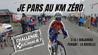 Je fais toute la course en solitaire pour ma première en U13! 465W à 10ans. Nouveaux records!