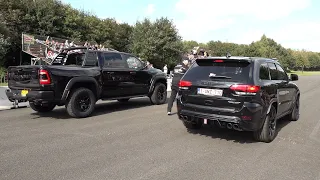 Dodge RAM 1500 TRX vs Jeep Cherokee Trackhawk