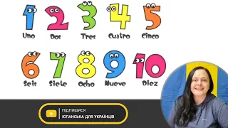 El español. Lección 15. Цифри від 1 до 100. Los numeros 1-100. Безкоштовний курс іспанської мови.