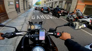 Lugano Switzerland | Voge 300 ds | Bad rider | 4K