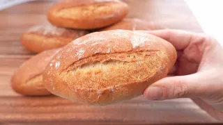 How to Make Perfect Mini Baguettes at Home - Easy Bread Recipe (ASMR)