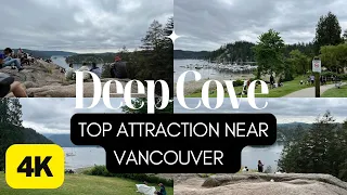 4K Relaxing Best Place Near Vancouver | Deep Cove, Quarry Rock Hike, Baden Powell Trail 2023