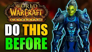 Ultimate Preparation Guide for Cataclysm Classic WoW