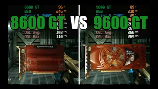 GeForce 8600 GT vs GeForce 9600 GT Test In 11 Games (No FPS Drop - Capture Card)