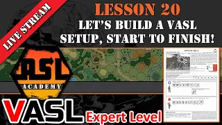 Building a Virtual Advanced Squad Leader (VASL) Setup Live, Start to Finish!