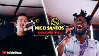 Bei dem Song stellt NICO das Radio aus 😅 mit Kelvin Jones & Yvonne | Nico Santos Karaoke Box