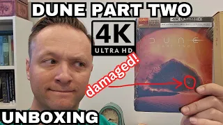 Dune Part 2 4K Steelbook Unboxing - DAMAGED!