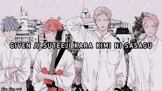 Given // Suteeji Kara Kimi Ni Sasagu - Sub español / Romanji