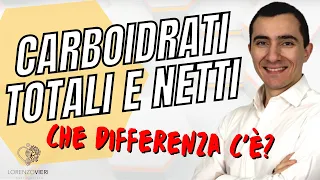 Dieta chetogenica: differenza tra carboidrati totali e netti #chetogenica