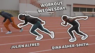 Workout Wednesday: Dina Asher-Smith and Julien Alfred Run 150's