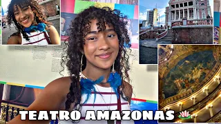 VISITANDO O TEATRO AMAZONAS E CONHECENDO A SUA HISTÓRIA! 🤩 NO/ AMAZONAS!