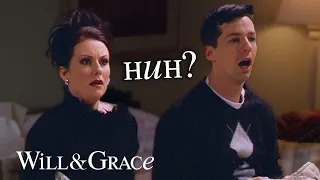 Moments Karen & Jack were clueless & confused | Will & Grace