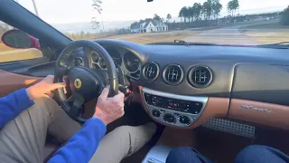 2004 Ferrari 360 driving video