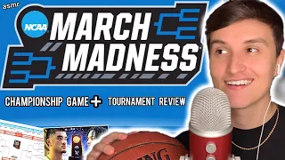 ASMR | March Madness Tournament Review 🏀💤 (whisper ramble)