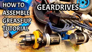 How to assemble and grease up gear drives.