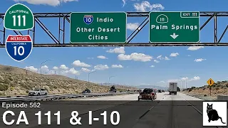 California Highway 111 and Interstate 10, Palm Springs