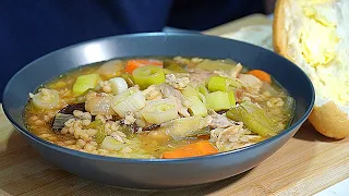 Cock-a-Leekie Soup Recipe TRADITIONAL SCOTTISH DISH