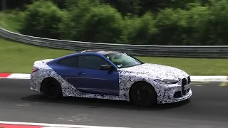 BMW M4 & BMW M4 CS G82 SPIED TESTING AT THE NÜRBURGRING