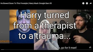 FIRST TIME REACTING TO HARRY MACK OMEGLE BARS 85.I NEED A GOOD PSYCHIATRIST.@HarryMack #harrymack