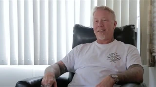 Metallica - James Hetfield on hanging out with other bands, 2017 [Interview]