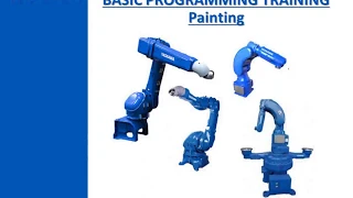 Yaskawa Painting Robots-Basic Programming Techniques