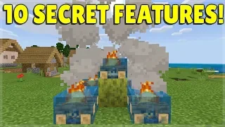 10 Secret Things YOU Possibly DID NOT Know About Minecraft Village & Pillage Update