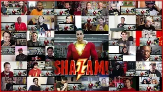 SHAZAM Trailer 2 | Reactions Mashup