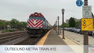 The Complete Metra Morning Rush Hour At Elmhurst On May 14, 2024