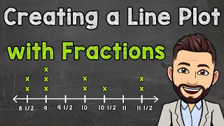 Creating a Line Plot with Fractions (Includes 1/2's) | How to Make a Line Plot