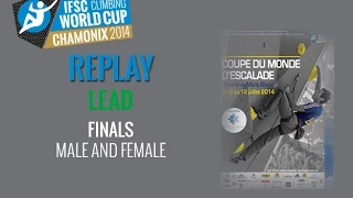 IFSC Climbing World Cup Chamonix 2014 - Lead - Finals - Men/Women