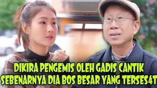 DIKIRA PENGEMIS JALANAN OLEH GADIS CANTIK SEBENARNYA DIA BOS BESAR YANG SEDANG TERSES4T | KM53