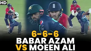 6 - 6 -6 | Babar Azam vs Moeen Ali | Pakistan vs England | 2nd T20I 2022 | PCB | MU2L