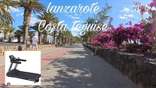 spain lanzarote  costa teguise virtual run for treadmill.