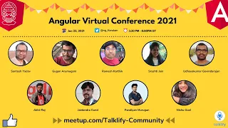 Angular Virtual Conference 2021 | ng-Keralam