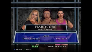 WWE - Trish Stratus vs. Jazz vs. Victoria (ALL COM) - WrestleMania XIX (2003)