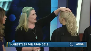 Hairstyles for prom 2018